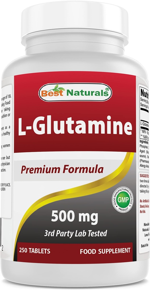 제일 자연적인 L 글루타민 500 mg 250 정제