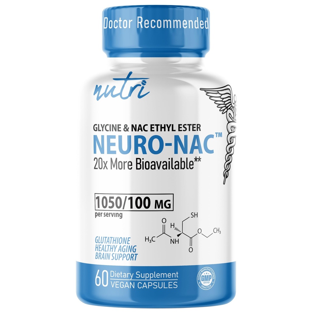 신경 NAC 보충교재 N 아세틸 Cysteine 에틸 에스테르 - 20x 더 많은 생물은 NAC 600 mg 보다는 더 많은 것을 - 지방 Glutathione 10x 보다는 더 많은 것 - N 아세틸 Cysteine 에틸 에스테르 - NACET (60의 캡슐)