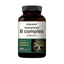 메틸을 입힌 B 복합체 비타민, 240 Veggie 캡슐 | 다비타민 B 복합체 | B12, Folate, Biotin & More – Natural Vitamin C, E, Choline & Inositol – Immune, Energy, & Prenatal Support