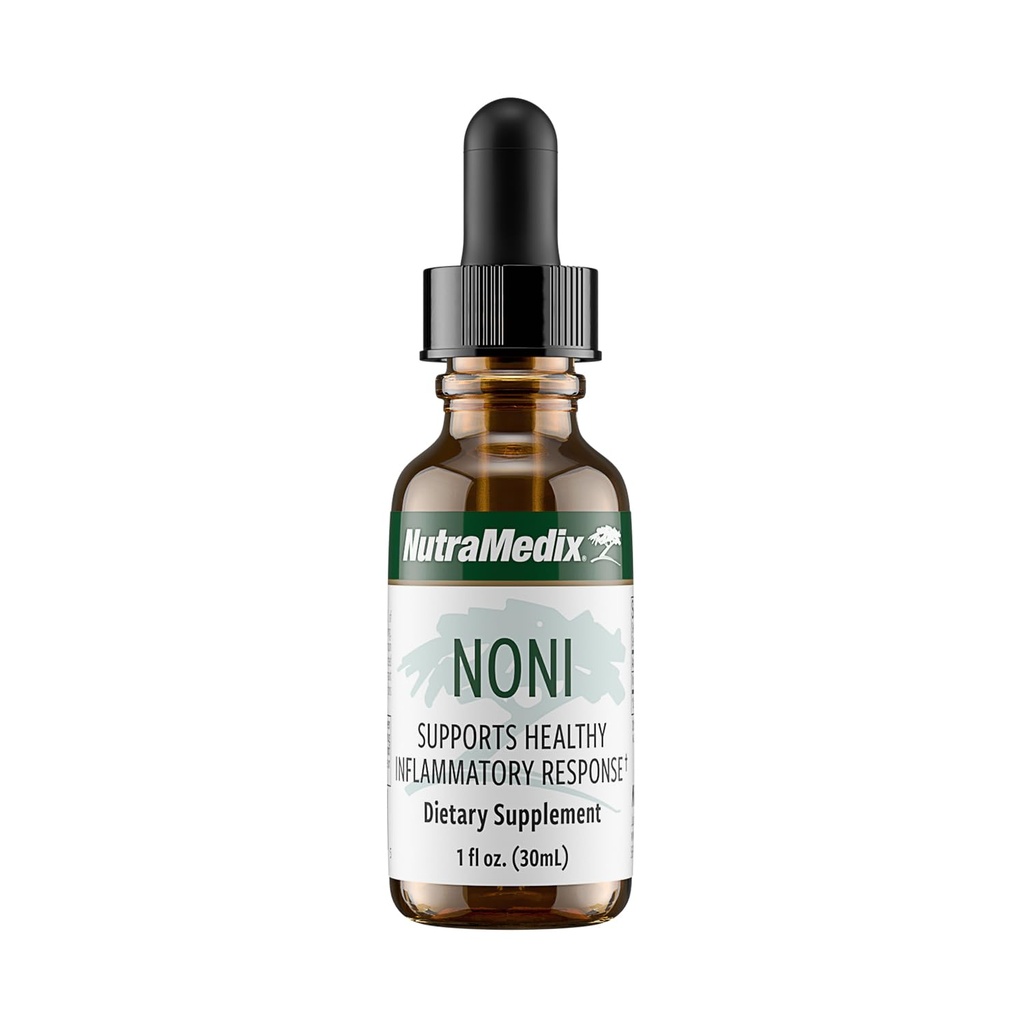 NutraMedix Noni Drops - 면역 지원을위한 노니 과일 추출물 & 건강한 산화 방지제 활동 및 전반적인 웰빙 (1oz)