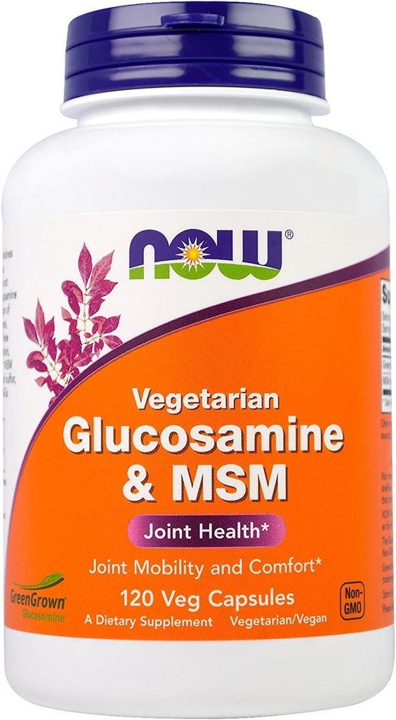 지금 음식, 글루코사민 염산염 500mg의 120의 Veggie 캡슐