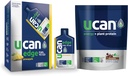 UCAN Pineapple Edge Energy Gel & Chocolate Plant Protein - 달리기, 교육, 피트니스, 사이클링, 크로스핏 및 기타 | 슈가프리, 비건 및 케토 친화적 인 에너지 보충