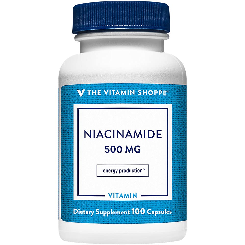 비타민 Shoppe Niacinamide 500MG는, 정상적인 범위 안에 Cholesterol 수준 이미, 일단 매일 (100의 캡슐)를 지원합니다