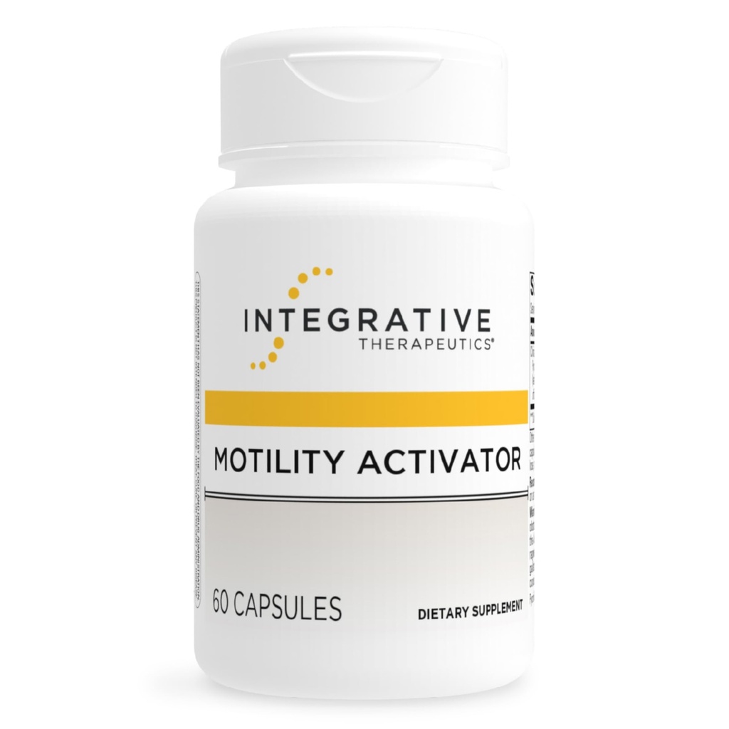 통합 Therapeutics Motility 활성제 - GI Motility & Gut Health Support Supplement * - Dairy-Free & Gluten-Free - 60 캡슐 (60 인분)