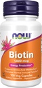 지금 식품 보충제, Biotin 1,000 mcg, 아미노산 Metabolism *, 에너지 생산 *, 100 캡슐