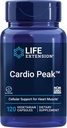 Life Extension Cardio Peak - Hawthorn Extract (Leaf, Flower, Stem) 심장 건강 지원을위한 Arjuna 추출물 보충 - Twice Daily - 글루텐 무료, Non-GMO, 채식 - 120 캡슐