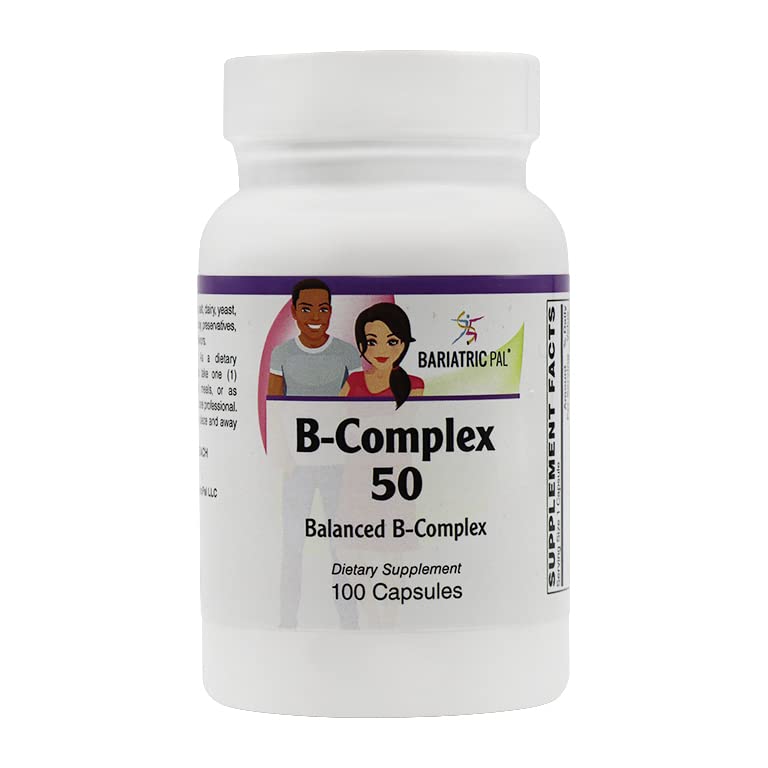 BariatricPal는 방출 B-Complex 50 채식 캡슐 (100 개)를 중단했습니다