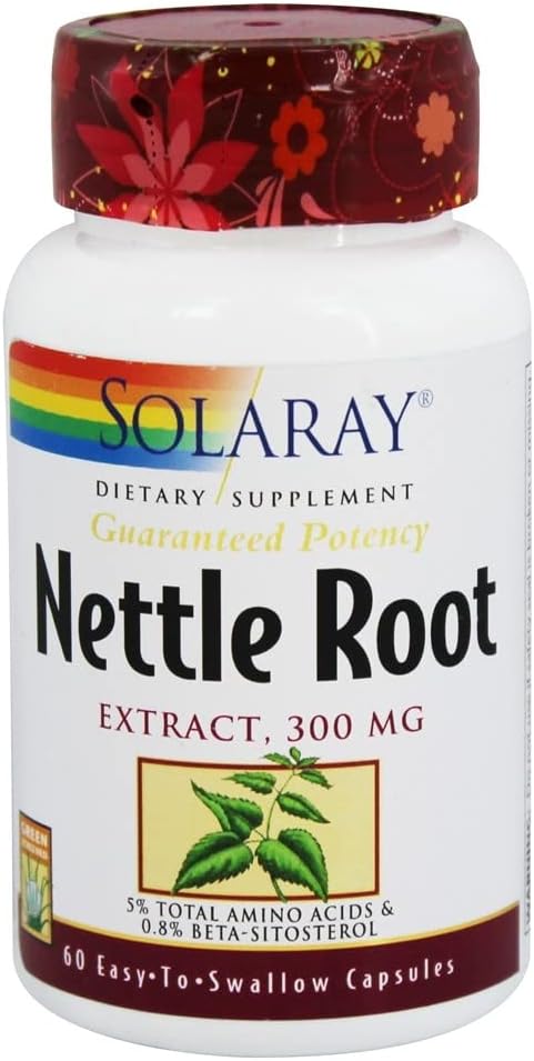 SOLARAY Nettle 뿌리 추출물 60 VegCap