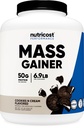 Nutricost 대량 게인기 쿠키 N 크림 맛, 6.9 LBS, 서빙 당 단백질 50 그램 - Non-GMO