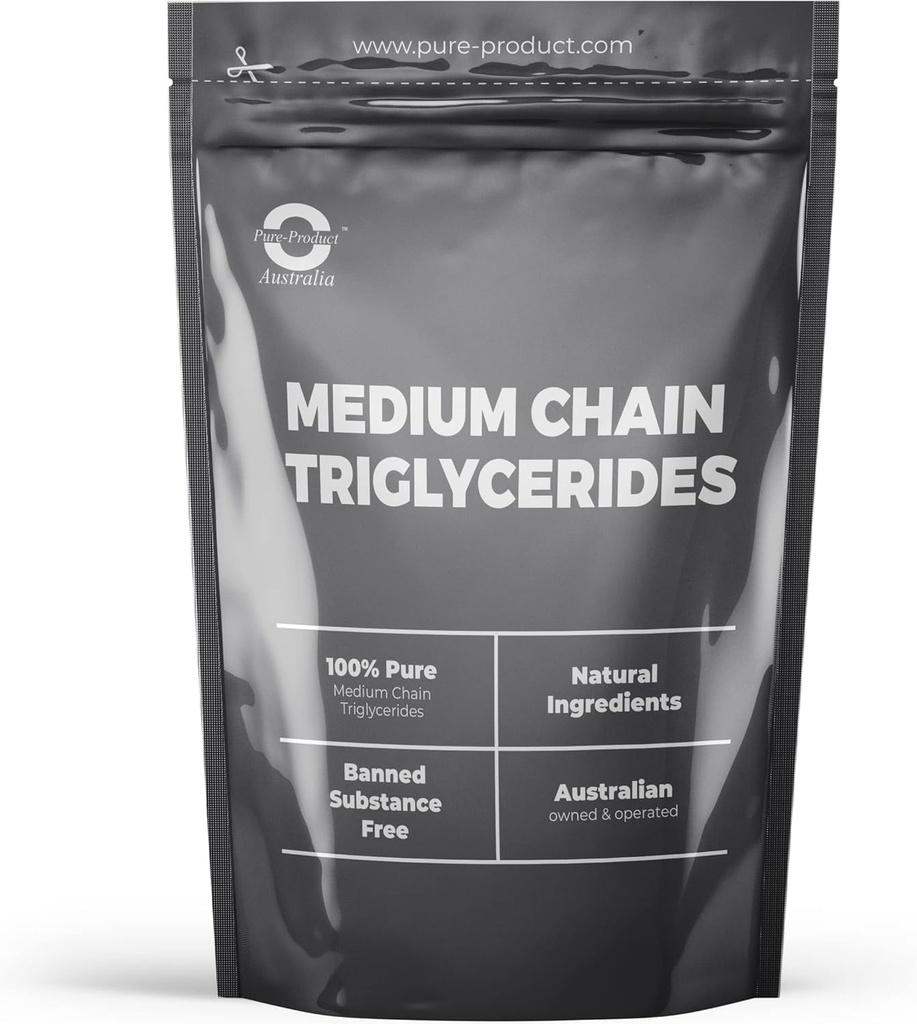 순수한 제품 호주 - 중간 사슬 Triglycerides (MCT 기름 분말) 2.2 lbs - 친절한 채식주의자