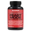 MuscleMeds Feast Mode Appetite 자극제 체중 증가 알약 소화 효소 안전하고 효과적인 90의 모자, Unflavored, 90의 조사