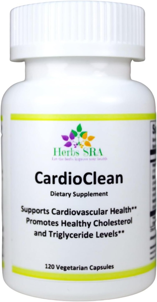 CARDIOCLEAN - Omega-3 Power 및 Black Garlic 순도 - Cholesterol 및 Triglyceride Management의 궁극적 인 Ally, 최적의 순환 기능 및 영양 흡수에 대한 공식화