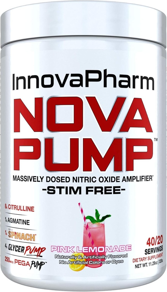 InnovaPharm NOVAPUMP (핑크 레몬) - 11.2 기타