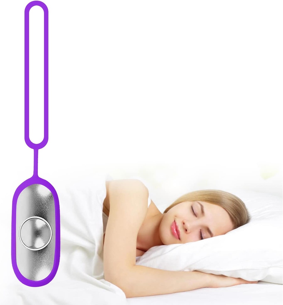 수면 보조 장치, Microcurrent Pulse Sleep Assist Technology가 장착 된 핸드 헬드 수면 보조 장비, Purple