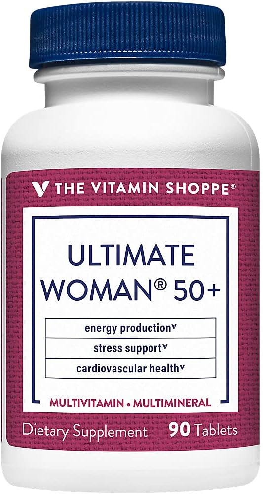 비타민 Shoppe 궁극적 인 여성 50 + Multivitamin (90 정제)