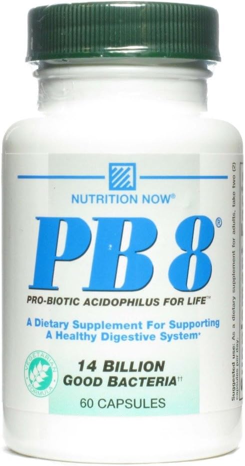 PB 8 Pro-Biotic Acidophilus - 채식 영양 지금 60 VCaps