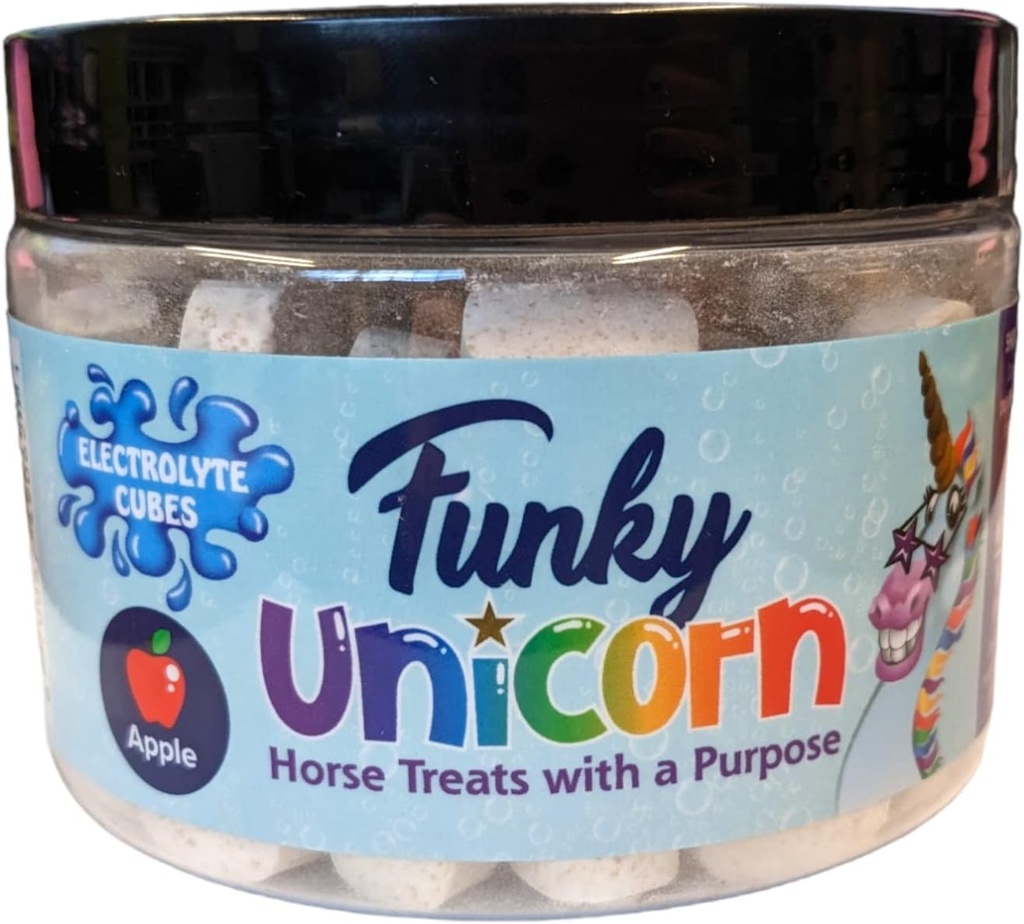 Funky Unicorn 전자 Chews 애플 7oz
