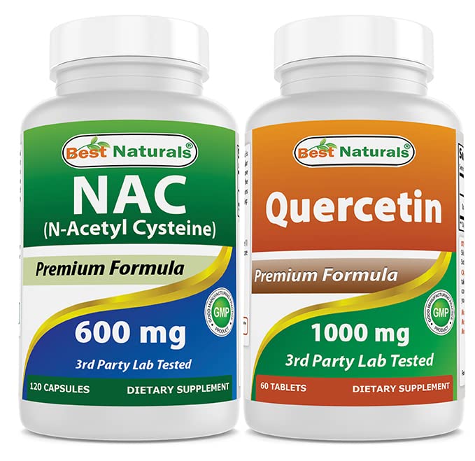 제일 자연적인 NAC 600 mg & Quercetin 1000 mg