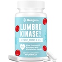 Lumbrokinase 보충교재, 1.2 백만 LKU - 120mg 캡슐, Proteolytic 효소와 초본 혼합을 가진 유력한 Nattokinase 대안