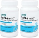 Klaire Labs SFI 건강 Saccharomyces Boulardii - 건강한 효모 균형, 면역 및 소화 건강을 지원하는 Probiotic 보충교재 - 저항하는, 선반 안정되어 있는 & Hypoallergenic (60의 캡슐/2 팩)