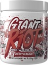 Giant Riot Pre-Workout Powder (30 서빙, 체리 블랙 아웃)