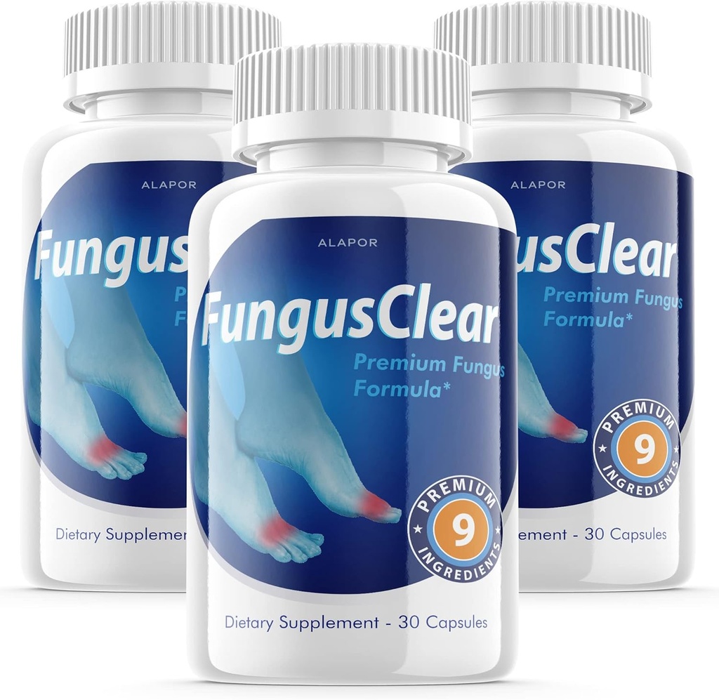 (3 팩) Fungus Clear - Probiotic 알약, 사전 공식 Fungusclear 캡슐, 최대, 90 일 공급.
