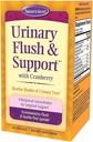 Nature's Secret Urinary Flush & Support with Cranberry는 건강한 Bladder & Urinary Tract를 승진시킵니다 - 8 식물 농축물은 홍조 & Soothe에 혼합합니다 - 건강한 제거 & 해독 - 60의 캡슐