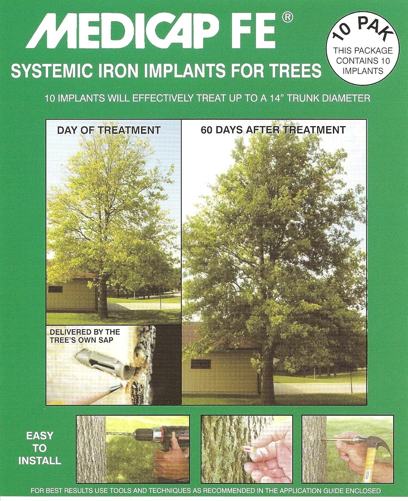 FE FE1210 체계적인 철 나무 Implant, 10의 팩
