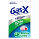 Gas-X 여분 힘 Simethicone 125 mg, Cherry - 48 조사를 가진 화학 가스 기복 정제
