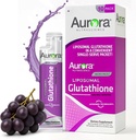 오로라 Nutrascience Micro-Liposomal 액체 글루타티온, Immune & 산화 Gut 건강 지원 보충교재, 봉사 당 500 mg, 글루텐 자유로운, 비 GMO, 설탕 자유로운, 10 단 하나 Serve 소포