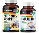 BIO KRAUTER Chicory 뿌리 250 캡슐 & Inulin 100 캡슐