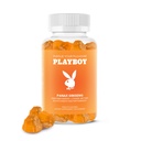 Playboy – Ginseng Gummies (60 카운트 - 복숭아 맛) - Harder, Longer, Better - Panax Ginseng Supplement Gummy for Men and Women - 100 % Natural, Vegan Non GMO Ginseng Root 6 : 1 추출물