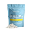 Paleovalley Essential Electrolytes Powder - 전체 스펙트럼 레몬 석회 전자 분말 Hydration, 에너지 및 근육 회복 - 설탕 추가 없음 - 28 서빙