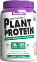 Bluebonnet 영양 유기 식물 단백질 - 18g 단백질, 3.5g 섬유 - Chia, Quinoa & More - Non-GMO, Vegan, Kosher, USDA 유기, 설탕 추가 - 글루텐, 콩 & 우유의 무료 - 1 LB, 초콜릿 맛