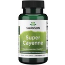 Swanson Super Cayenne - Ginger Rhizome, Hawthorn Berry & Lecithin 100 Veg 모자와 함께