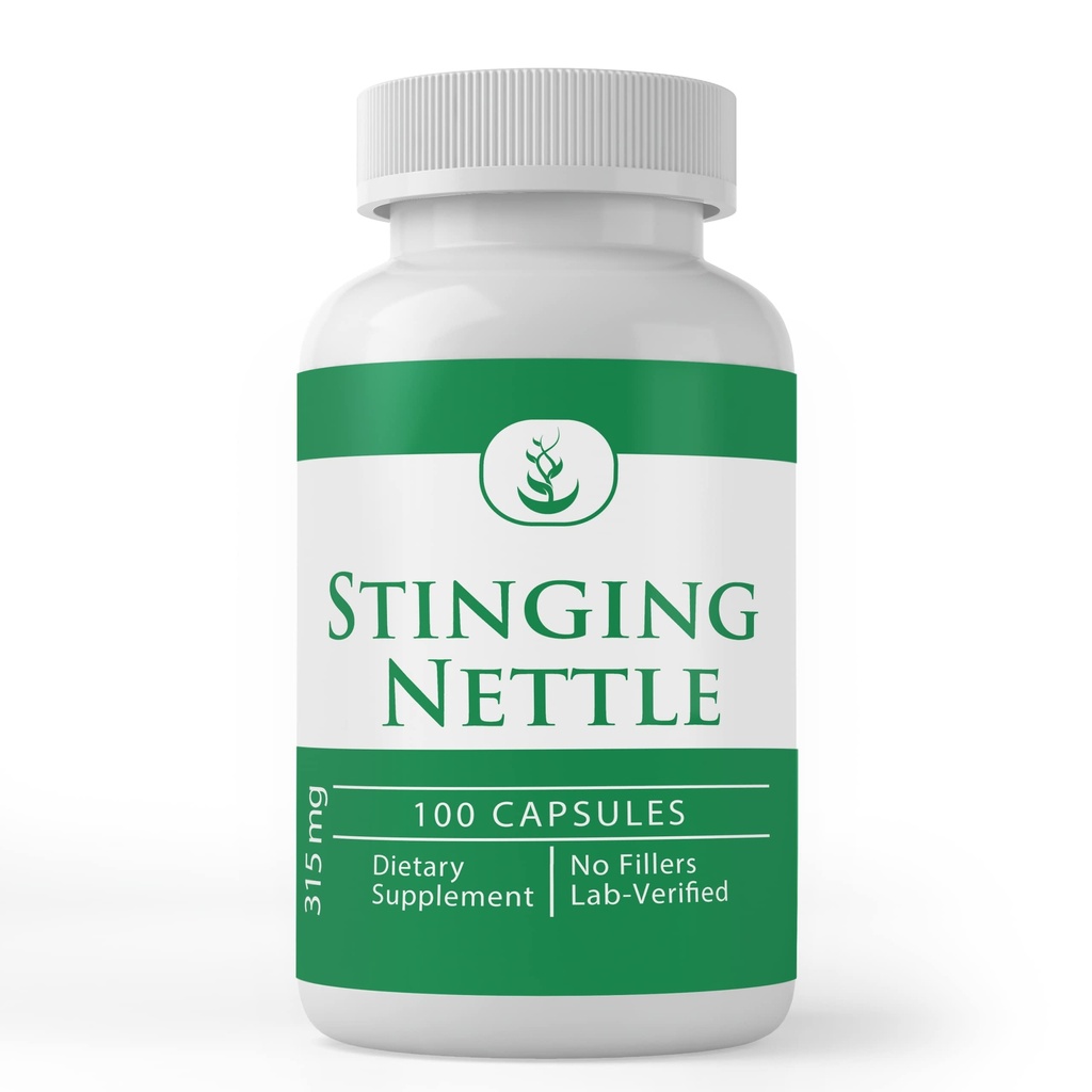 PURE ORIGINAL INGREDIENTS Sting Nettle (100 캡슐) 잎 항상 순수, 첨가제 또는 필러 없음, 실험실 검증