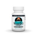 Source Naturals 비타민 D-3 빠른 용해, Bone 및 면역 건강 지원 * - Black Cherry Peach 풍미 - 120 빠른 용해 정제