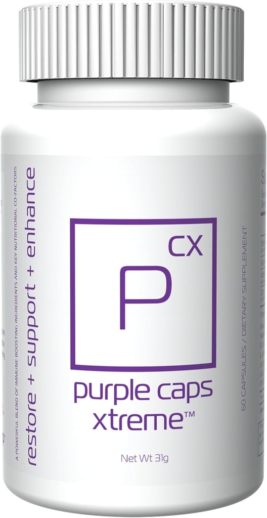 Global Purple Caps Xtreme - Rotkin Wellness의 비타민과 미네랄을 보충 - 60 캡슐