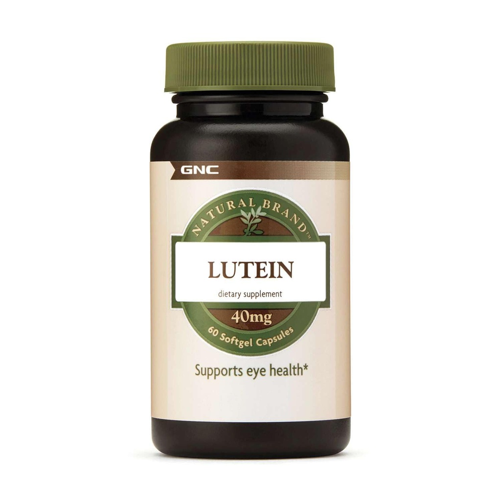 GNC Lutein 40mg의 지원 눈 건강, 60 Softgels