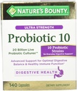 자연의 현상 Ultra Strength Probiotic 10, 140 캡슐
