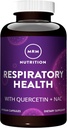 MRM 호흡 건강 | Quercetin + NAC | 지원 Liver & Mitochondrial 건강 | Vegan + Non-GMO + 글루텐 무료 | 30 인분