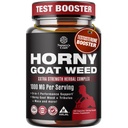 Horny Goat Weed for Men - Black Maca Root, Tongkat Ali, Saw Palmetto & Panax Ginseng Extract for Stamina & Energy - 180 캡슐