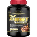 ALLMAX 영양 골드 ALLWHEY, 초콜렛 - 5 lb - 스쿠 퍼 당 단백질의 24 그램 - 글루텐 무료, 낮은 차브 & 낮은 설탕 - 약 71 서빙