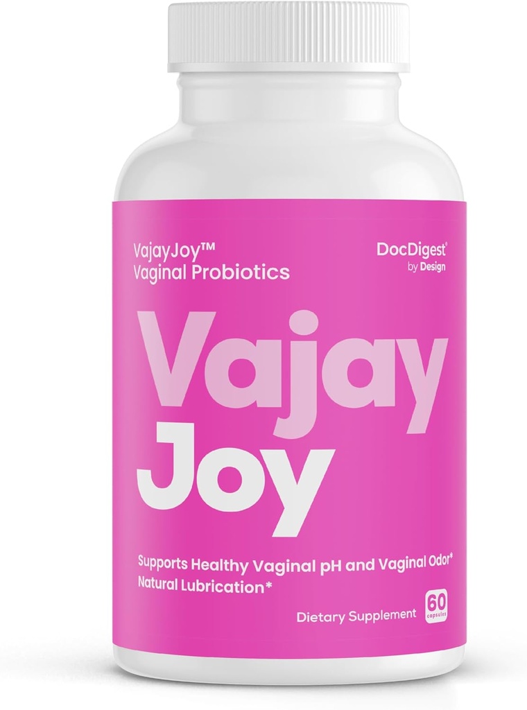 VajayJoy PH 균형 알약 - PH 규칙을 위한 질 프로바이오틱스, pH 평형 및 Natual 윤활을 복원하는 임상 쇼 - BV, 효모 감염 및 냄새 감소