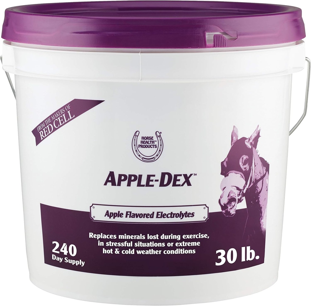 Farnam 말 건강 Apple-Dex 애플은 전해질을 30 파운드 240 일 향했습니다