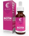 EIRO Biotin Liquid Drops | 서빙 당 6000mcg | 건강, 더 강한, 패스너 - 헤어 & 네일 | 슈페리어 흡수
