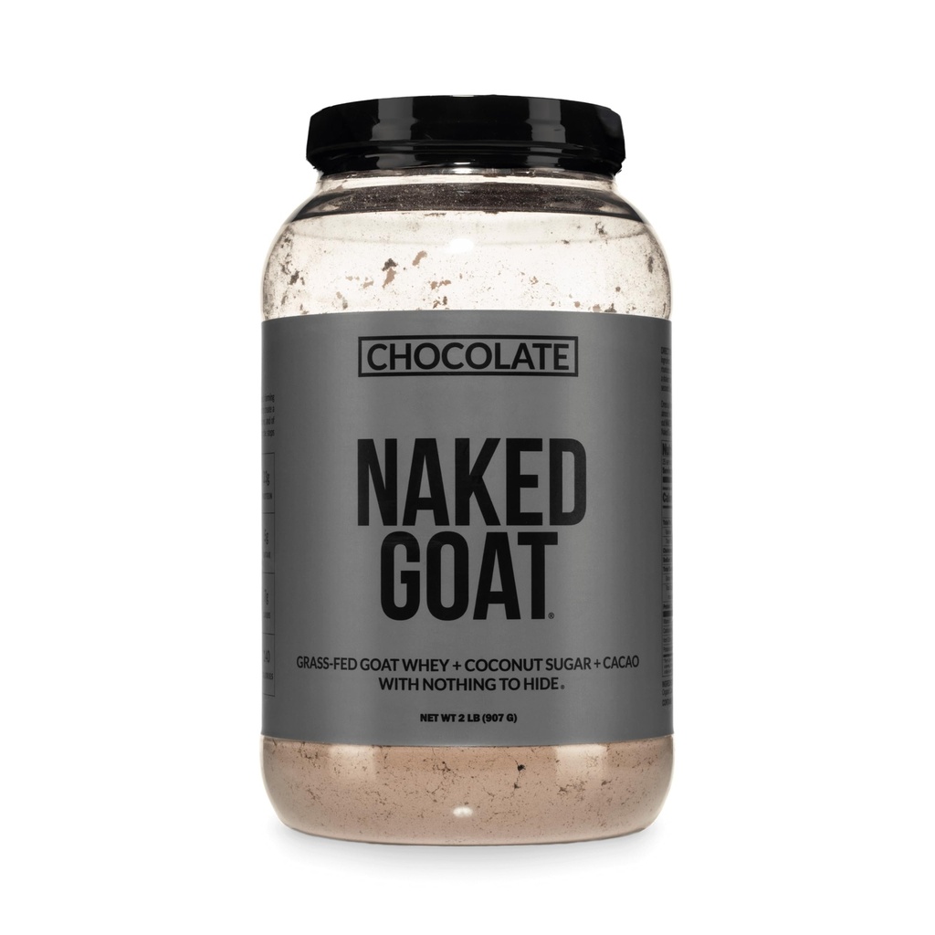 NAKED 염소 초콜렛 단백질 분말 - 작은 Herd 데이지의 파스타 왈리 단백질 분말 - GMO Free, Soy Free - 모든 자연 - 23 그램의 단백질 - 25 서빙