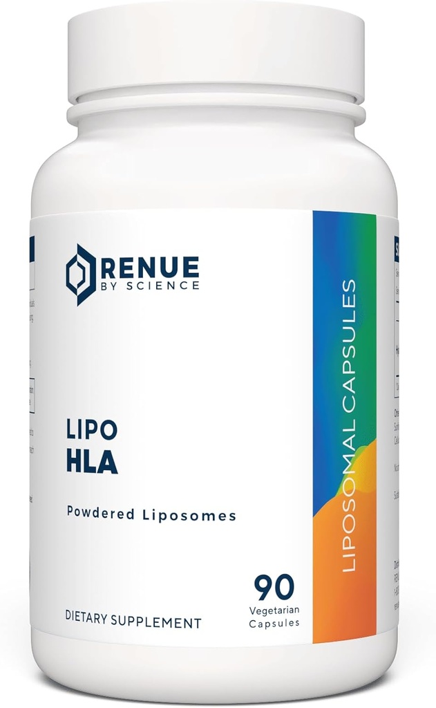 Renue By Science Hyaluronic Acid | HLA Liposomal Hyaluronic Acid 보조제 | 90 Acido Hialuronico 캡슐 - 150mg Hylunaric Acid per 서빙 | Non-GMO | 미국 제3자 시험제