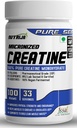 Pure Micronized Creatine Monohydrate Powder- 100grams | 근육 수리 및 복구를위한 사전 / 포스트 운동 보충