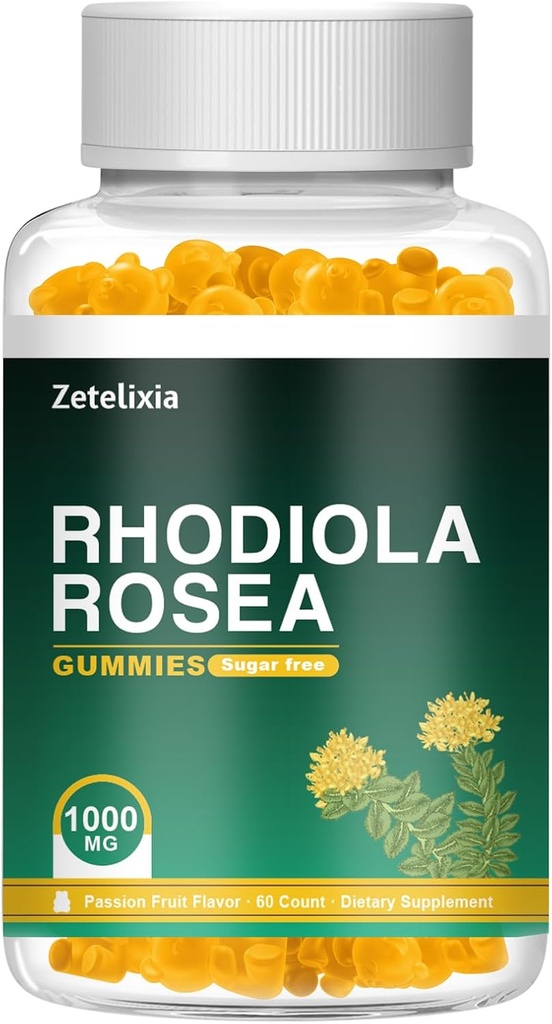유기 Rhodiola Rosea Gummies